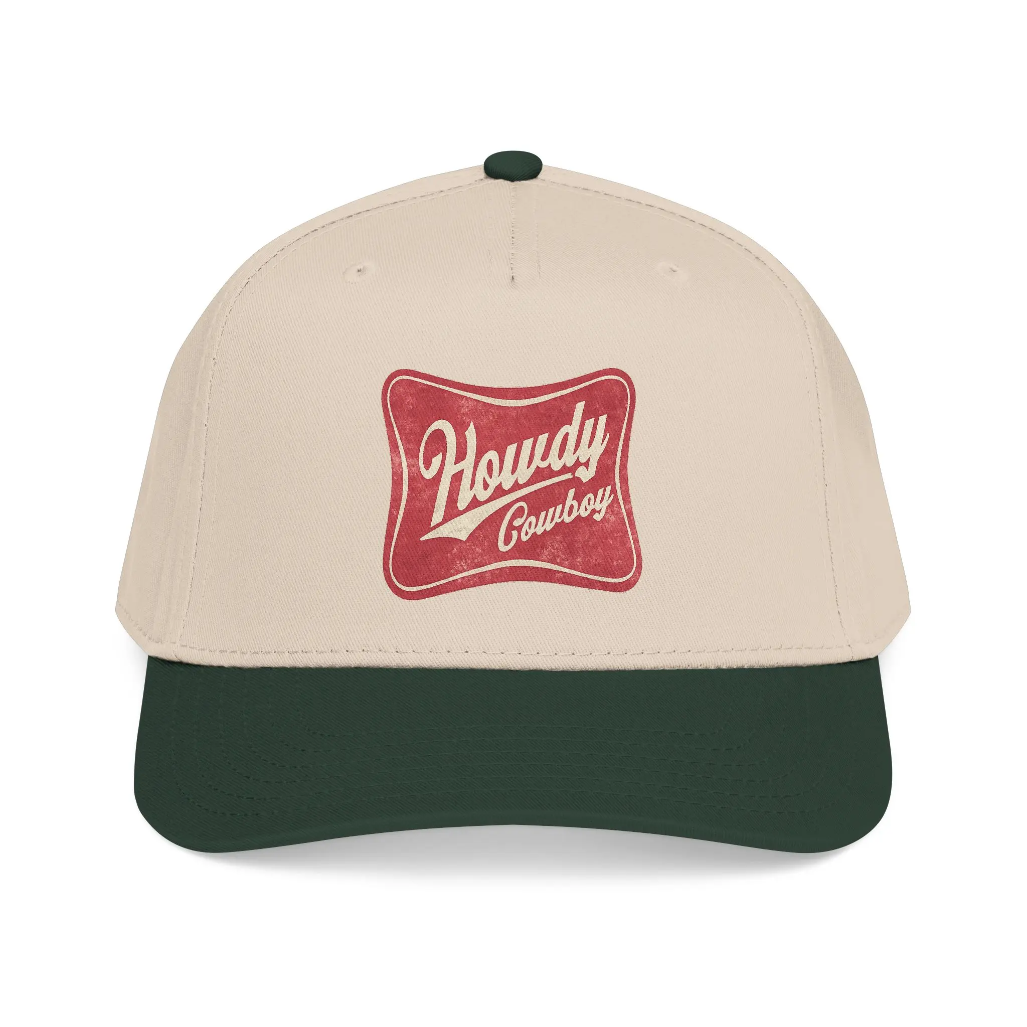 Howdy Cowboy Vintage Trucker Hat | Western Snapback Cap | Country Hat | Cowboy Hat | Cowgirl Baseball Cap | Nashville Outfit | Rodeo Hat