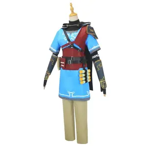 Link Cosplay Costume – The Legend of Zelda Breath of the Wild Outfit