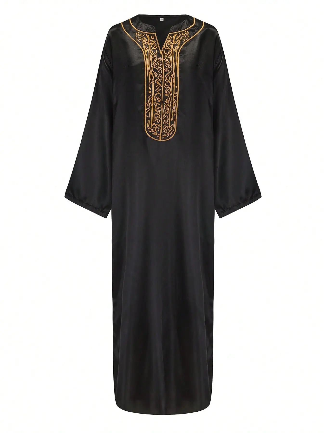 New Stylish Loose Casual Muslim Men's Long Robe, Traditional Arabic Robe, Comfortable Middle Eastern Apparel for Everyday Wear, Trendy Fashion for Modern Men, Thobe