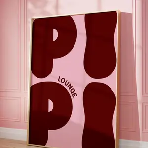 Funny German Bathroom Poster – Gäste WC Sign, Pipi Lounge Wall Art, Witty Toilet Print, Pipi Kaka Land Decor, Toilette Humor Poster, Unframed | 5 Size, (8x12 to 27x40) inch