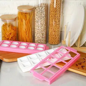 Time-saving and labor-saving dual-mode dumpling mold square Italian 21 round 21 square household baking pasta artifact Kitchen Utensils Tools