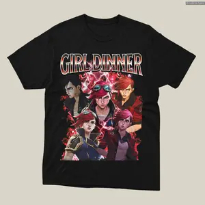 Vi Arcane T-Shirt, League of Legends Shirt, , LOL Merchandise League of Legends gift, gamer T-shirt Anime Inspired Tee