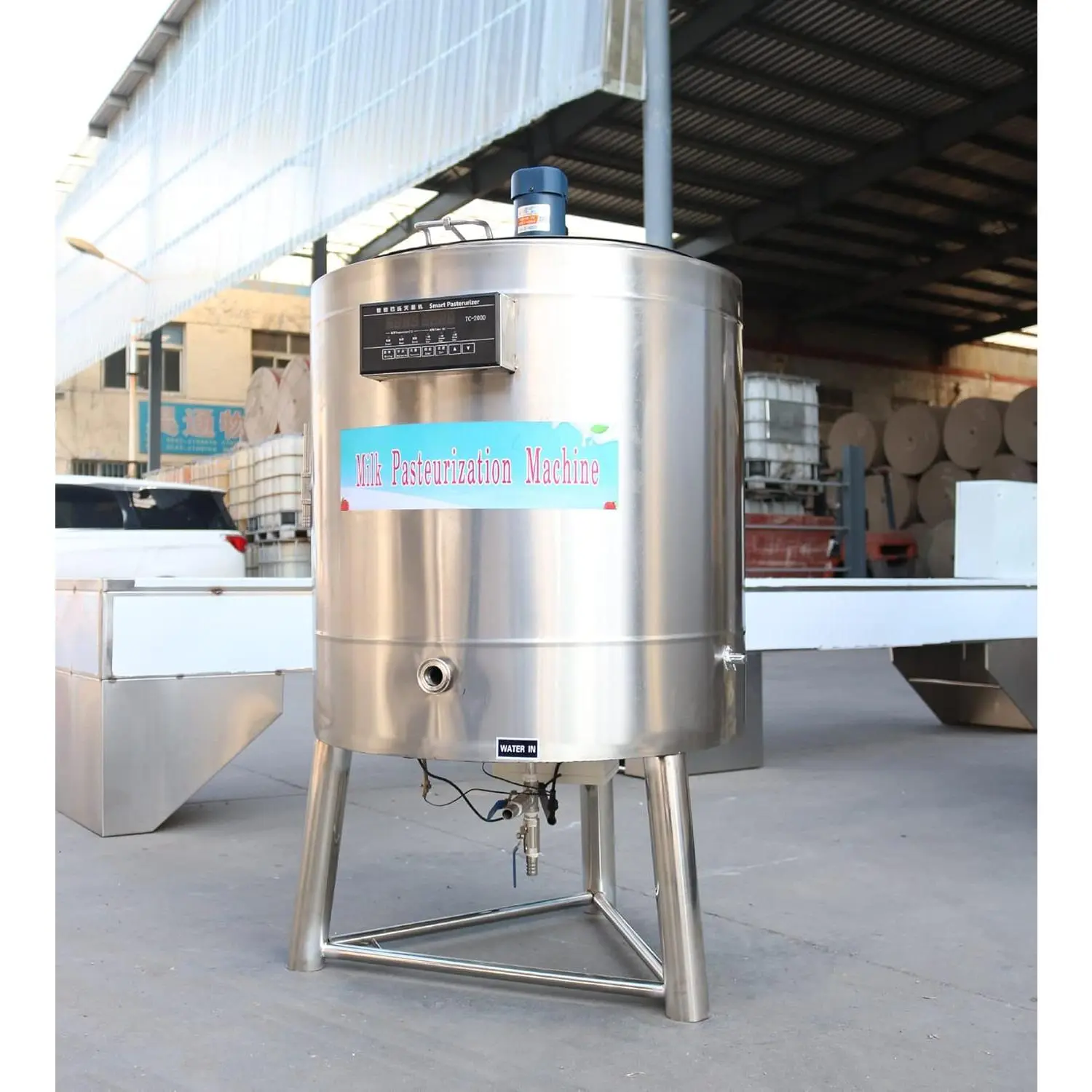 100L Commercial Pasteurization Machine Pasteurizer for Milk Juice Beer Sauce Sterilization Dairy Equipment