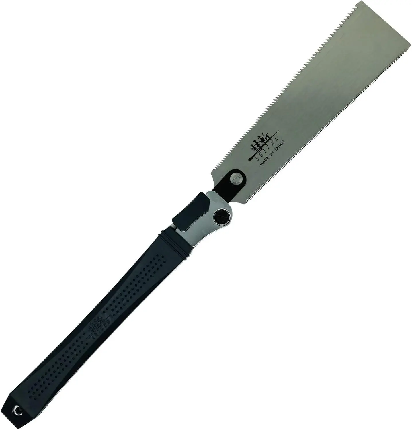 SUIZAN 9.5" Folding Ryoba Double Edge Pull Saw - Premium Japanese Steel Handsaw for Precision Woodworking, Ideal for Professionals & DIY Enthusiasts