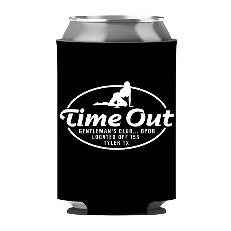 Time Out Gentleman's Club Can Sleeve