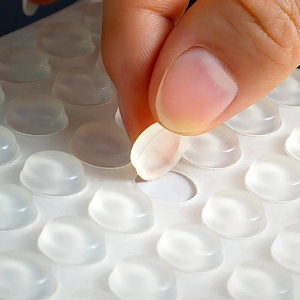 100pcs Clear Anti-collision Particle Corner Protectors