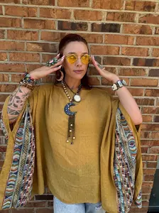 Geometric Embroidered Tunic