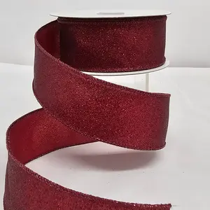 1.5"x10Y Shimmer Glitter Ribbon