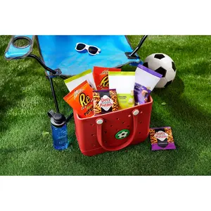 Irresistible Snack Variety (15Count)  Original/Kettle Corn/Reese’s Popcorn + Cinnamon Pretzels, Portable Individual Bags