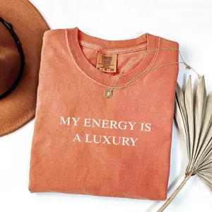 Comfort Colors My Energy Is A Luxury Shirt Showgirl Era Fan Tee TS12 Podcast Shirt Showgirl Life Season Gift for Her Summer Unisex Tee