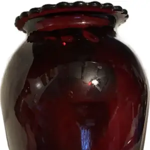 Avon ruby vase