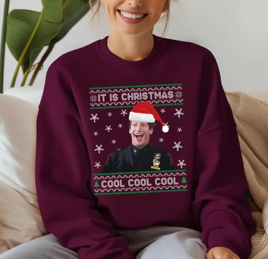 Cool Cool Cool Sweatshirt, Jake Parelta Shirt, Festive Xmas Shirt 444533