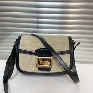 Pre-owned Celine Leather Crossbody Bags Vintage Horse Carriage Box Bag 84311248