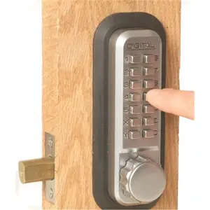 212 MAIN Lockey 2210-OB Mechanical Keyless Deadbolt - Oil Rubbed Bronze, Stainless Steel, Door Keyless Entry Security Lock
