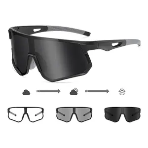Photochromic Polarized Safety glasses,Sunglasses for Men & Women Oversized Vintage UV400 Y2K Aviator Eyewear Ideal for Fishing, Golf, Cycling, Driving, and Sports