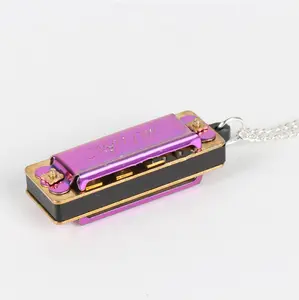 Harmonious Chord Mini Harmonica Necklace