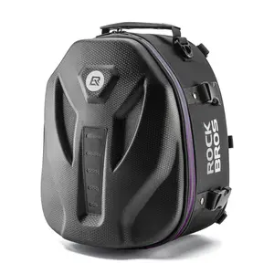 ROCKBROS Waterproof Tail Motorcycle Tail Rear Seat Bag 12.5L Storage Backpacks Hard Shell ROCKBROS Waterproof Tail Motorcycle Tail Rear Seat Bag 12.5L Storage Backpacks Hard Shell