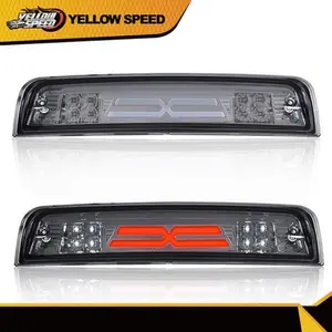 [3D LED BAR] Fit For 09-17 Dodge Ram 3rd Third Brake Light Smoke Lens Cargo Lamp