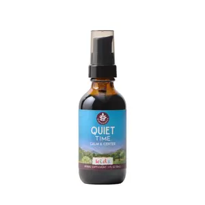 WishGarden Quiet Time Calm & Center For Kids - USDA Certified Organic, Gluten-Free & Vegan Herbal Supplement for Children's Mood Balance & Nighttime Wind-Down Routine - Fitness, Healthcare