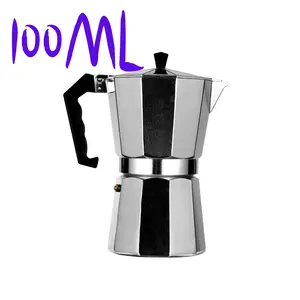 Italian Espresso Maker  2 Cup Stove Top Coffee Percolator Moka Pot