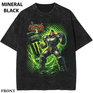 Titanium Man x monster T-shirt, Cyber Warrior Energy Shirt, Futuristic Robot Battle Tee, Neon Tech Streetwear Graphic T-Shirt, Y2K Sci-Fi Gamer Aesthetic Womenswear Top