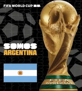 FIFA World Cup 2026 ARG Poster Puzzle, Officially Licensed Trophy Wooden Puzzles for Adult, 200 Pieces Football Home Office Memorabilia, Gifts for Argentina Soccer Fans, 9.5 x 11.8 Inch