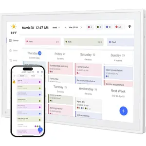 Digital Calendar, 10.1inch  WiFi  Calendar&Chore Chart, IPS  Screen  Display for Family Schedules, Share Moments Instantly from Anywhere
