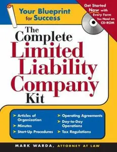 USED-The Complete Limited Liability Company Kit (Complete . . . Kit) by Mark Warda (Paperback)