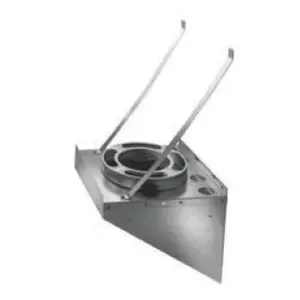 Duravent 6" Diameter Duraplus 2100ht Stainless Steel Tee Support Bracket