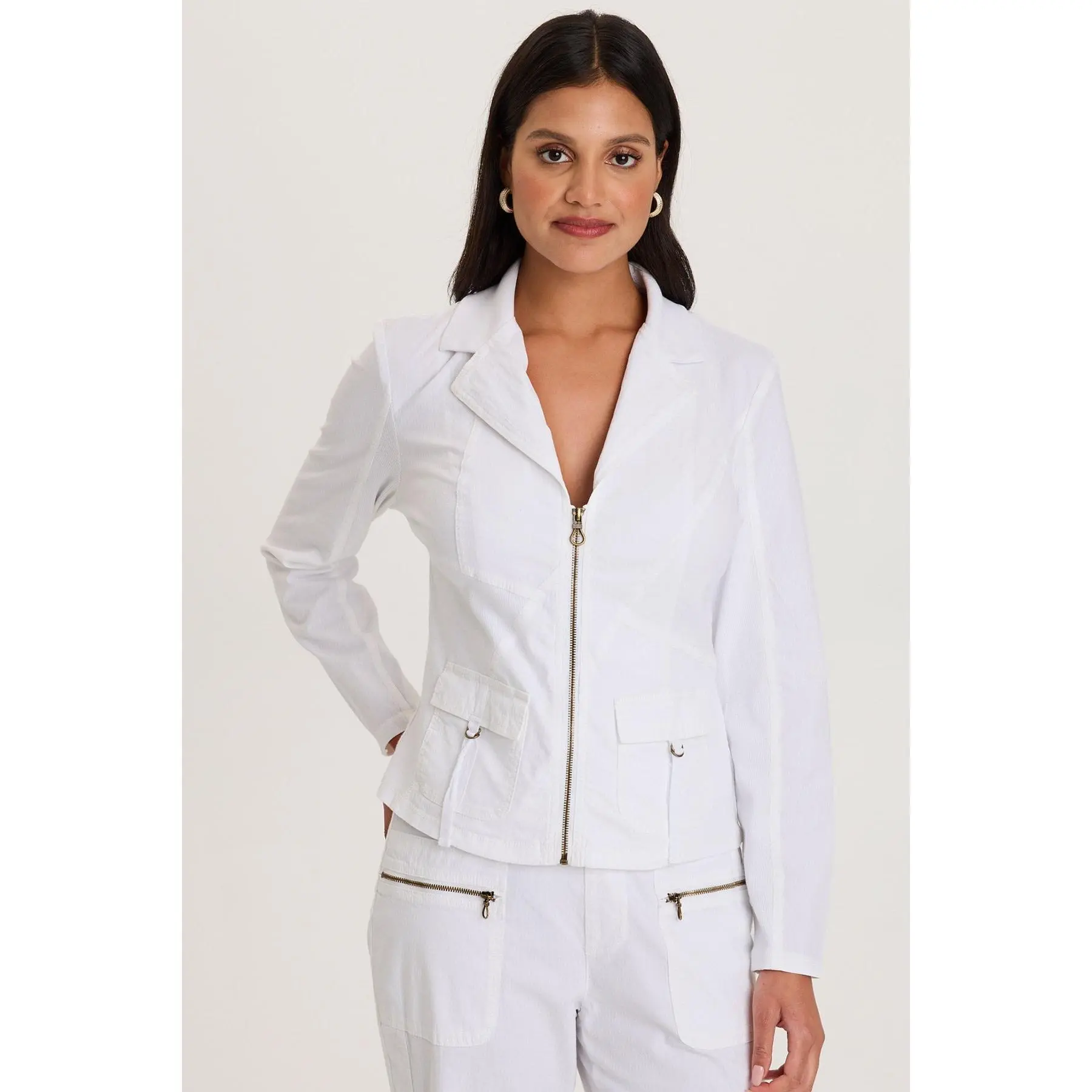 Riddell Twill Zip Up Jacket