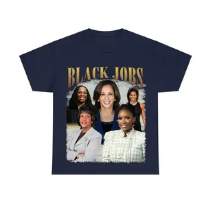 BLACK JOBs VER 8 2024 SHIRT, Kamala Harris President 2024 Shirt, Fashion Casual Cotton