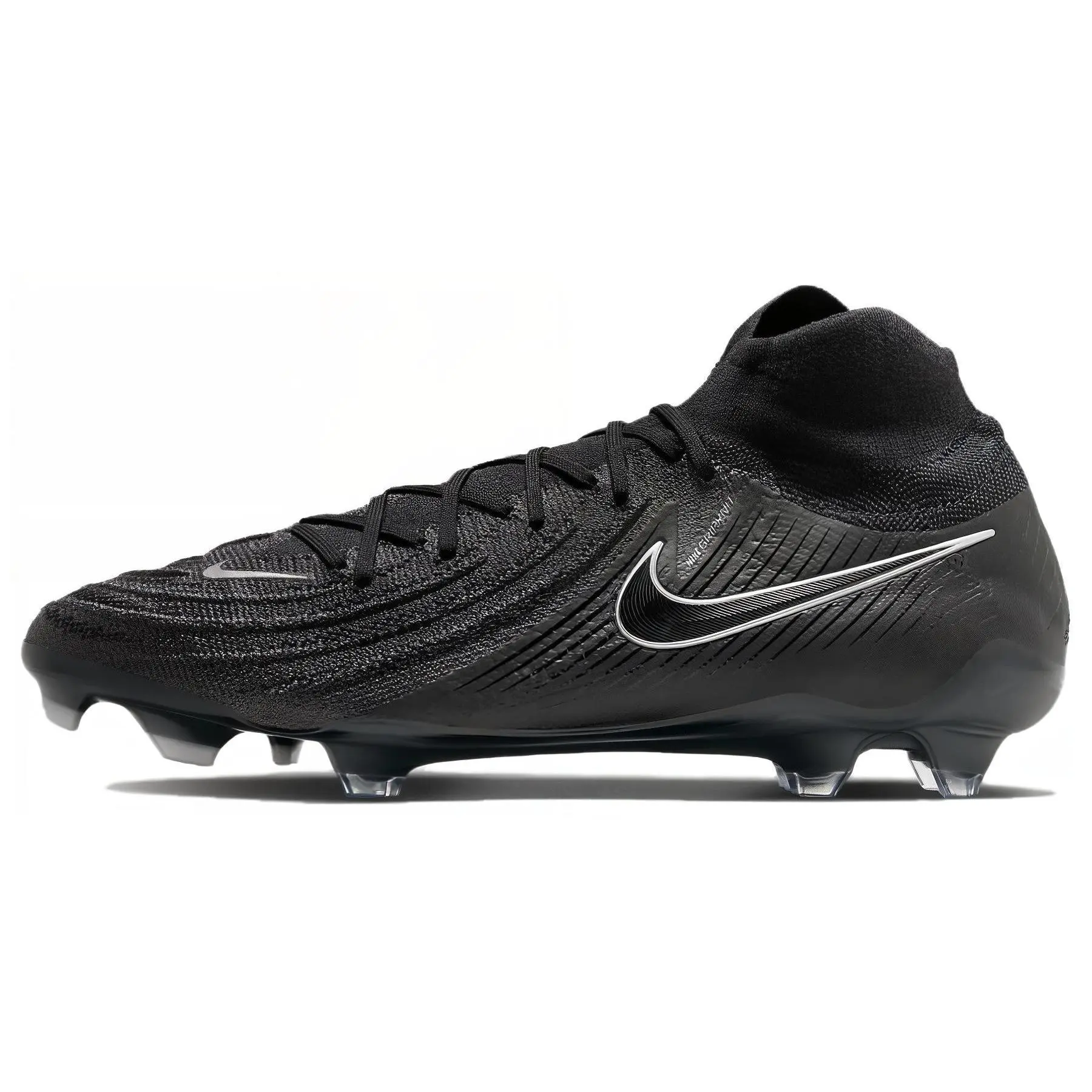 Nike Phantom Luna 2 Elite FG Shadow Pack Durable Non-slip Soccer Cleats Unisex Black FJ2572-001