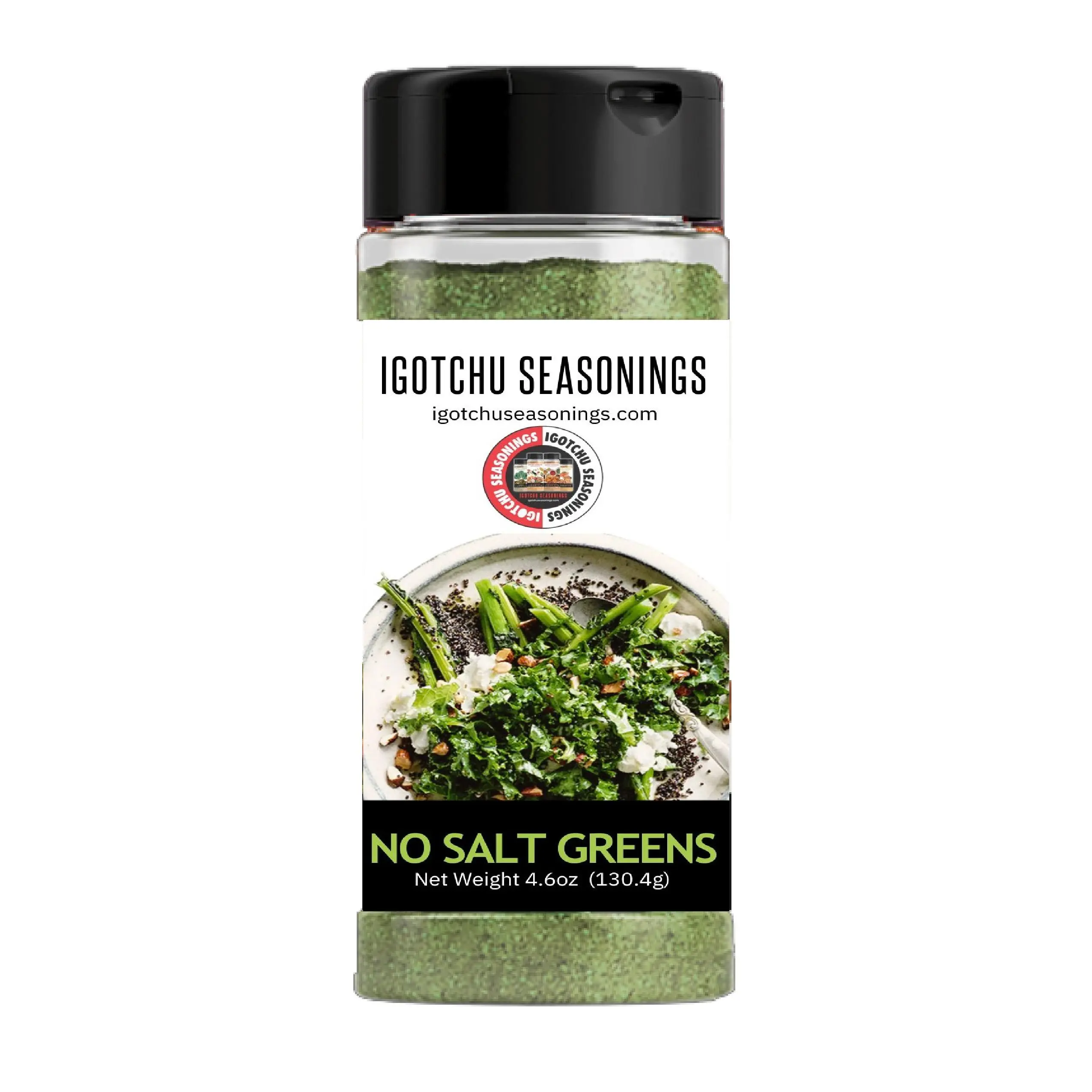 No Salt Greens, Igotchu Seasonings—Flavorful Spice Blend