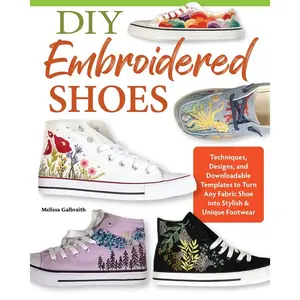 DIY Embroidered Shoes