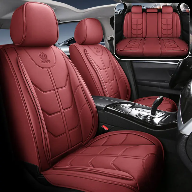 Waterproof Leather Car Seat Covers - Stylish & Durable Protection for Moisture & Spills - Easy Installation & Removal - Perfect for Car Owners