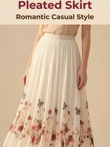 Women's Plus Size A-Line Maxi Dress, Flowing Floral Design, Vintage Rose Butterfly Pattern, Elegant Vacation Dress, Bohemian Summer Style