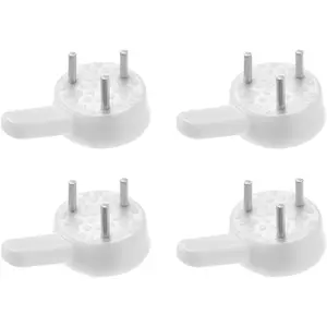 6lbs Hardwall Hanger for Hardware, Fasteners Hooks Wall Mount Non-Mark Hook Picture Photo Frame Hangers, 80 Pcs