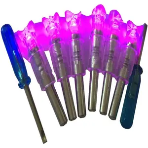 Automatically Bow String Activated Lighted Arrow Nocks For Crossbow Pack of 6