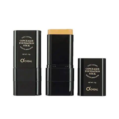 Dual-ended Eraser Foundation Stick Nose Shadow Fixer Concealer Acne Marks Highlighting Foundation Makeup Cosmetic