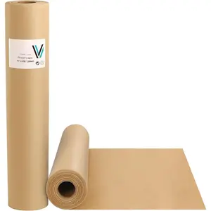 Brown Wrapping/Packing Paper Roll 15"x450" (38') for Moving Boxes Supplies, Art Craft  Paper Roll for Thanksgiving  Floral Bouquet Flower Wrapping, Poster Bulletin Board Paper