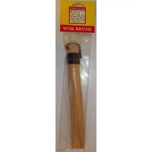 CrazyCoolBuys 11" Keilen China Village Bamboo Wok Brush Asian Food Chinese Japanese