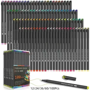 0.4mm Fineliner Pen, Drawing Painting Sketch Fine Line Art Marker, Precision Pens, Art Drawing Supplies for Students School Home, Art Materials