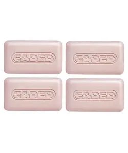 Faded Brightening Cleansing Bar 4 Pack - Shea Butter, Niacinamide, Vitamin C - Fragrance Free, Non-Bleaching, Safe for Sensitive Skin - Body Care, Moisture, Hydrating, Discoloration, Dark Spots