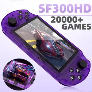 SF3000 HD Retro Handheld Game Console,20000+ Games,TV Output Retro Games Console, 14+ Emulators, 4.5-Inch IPS HD Screen, Dual Core Processor, HDMI Port, Phone Emergency Charging