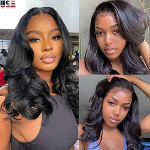 Bob Wear and Go Glueless Wigs Human Hair 13×4 Pre Cut Body Wave Lace Front Wig