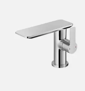 New Chrome Spring Series Single Lever Vessel Basin Mixer Overflow Drain by Signature Hardware