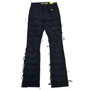 SPARK Stretch Flare Jeans Black S3016 - Stylish Fit Design, Versatile Style for Everyday Wear