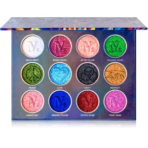 Electric Carnival - 12 Shade Multichrome Palette - Intense Pigment Payoff