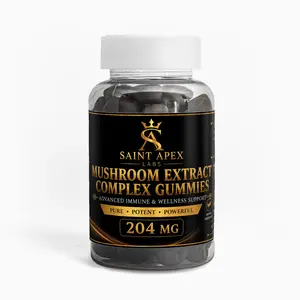 Mushroom Extract Complex Gummies For Immune Support And Wellness