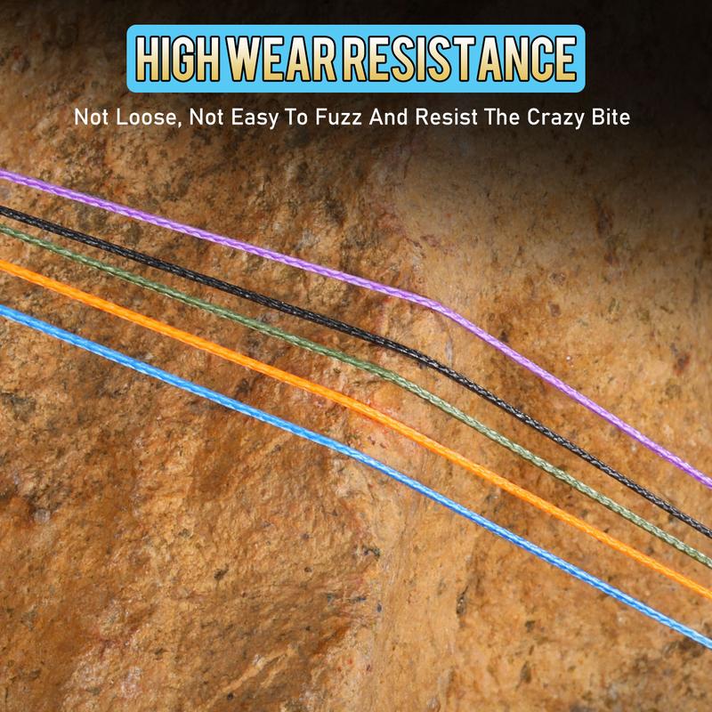 Sougayilang 300m 8X Braided Fishing Line Super Power Abrasion Resistant, Zero Stretch Super Strong Superline for Freshwater & Saltwater Fishing - Multi-Colored, Durable High-Quality Gift for Anglers fishing line Fluorocarbon Leader Sougayilang 300m 8X Braided Fishing Line Super Power Abrasion Resistant, Zero Stretch Super Strong Superline for Freshwater & Saltwater Fishing - Multi-Colored, Durable High-Quality Gift for Anglers fishing line Fluorocarbon Leader